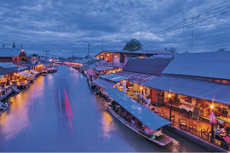 安帕瓦旅遊地圖-Amphawa